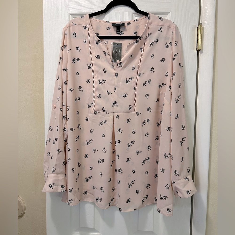 Lane Bryant floral blouse size 18/20